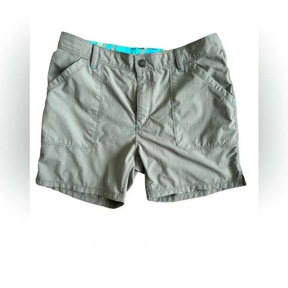 Girl’s The North Face Adjustable Waist Gray Hybrid Shorts, Size Large 14/16 - Picture 1 of 10